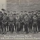 Boy Scout Troop No. 81 U.S. Indian Training School, Pipestone, Minnesota, no date